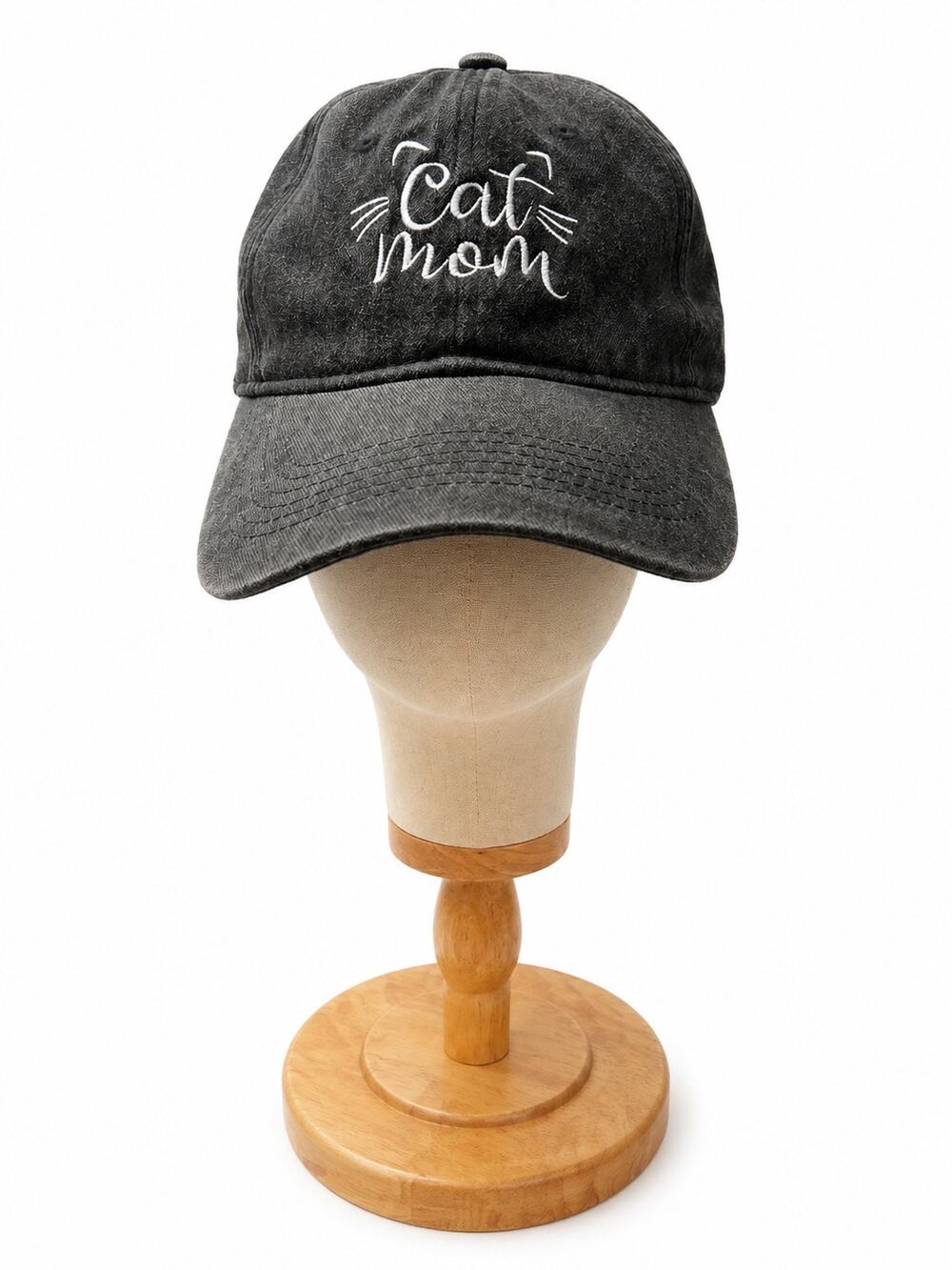 Cat Mom adjustable baseball cap Cat Lover Hat